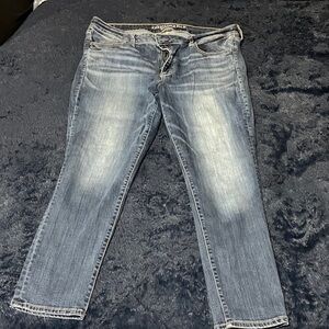 Woman’s American Eagle Blue Jeans